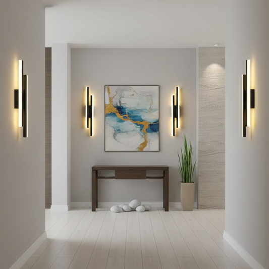 Modern Copper LED Wall Sconce
