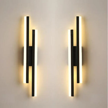 Modern Copper LED Wall Sconce