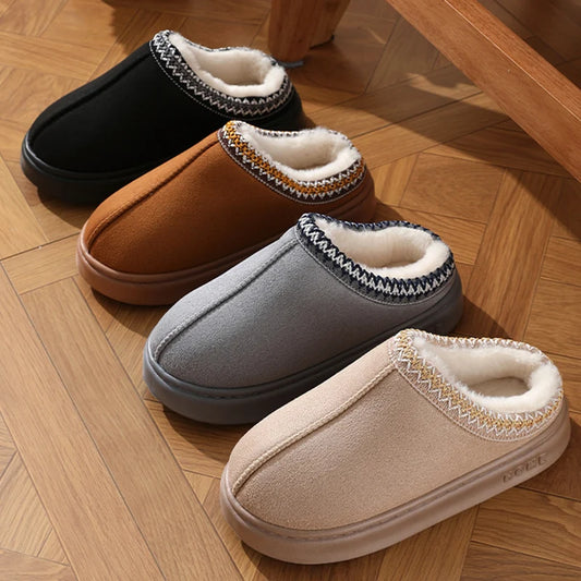 Evara Cozy Platform Slippers